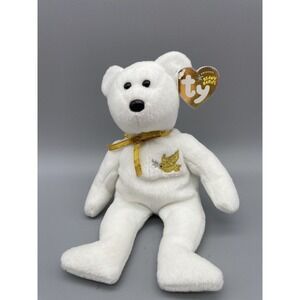 Ty BEANIE Baby 2005 " HOLY FATHER " THE POPE JOHN PAUL II BEAR‎
